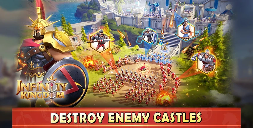 DESTROY ENEMY CASTLES